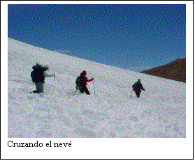 Cuadro de texto:  
Cruzando el nev
