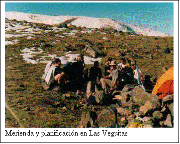 Cuadro de texto:  Merienda y planificacin en Las Veguitas